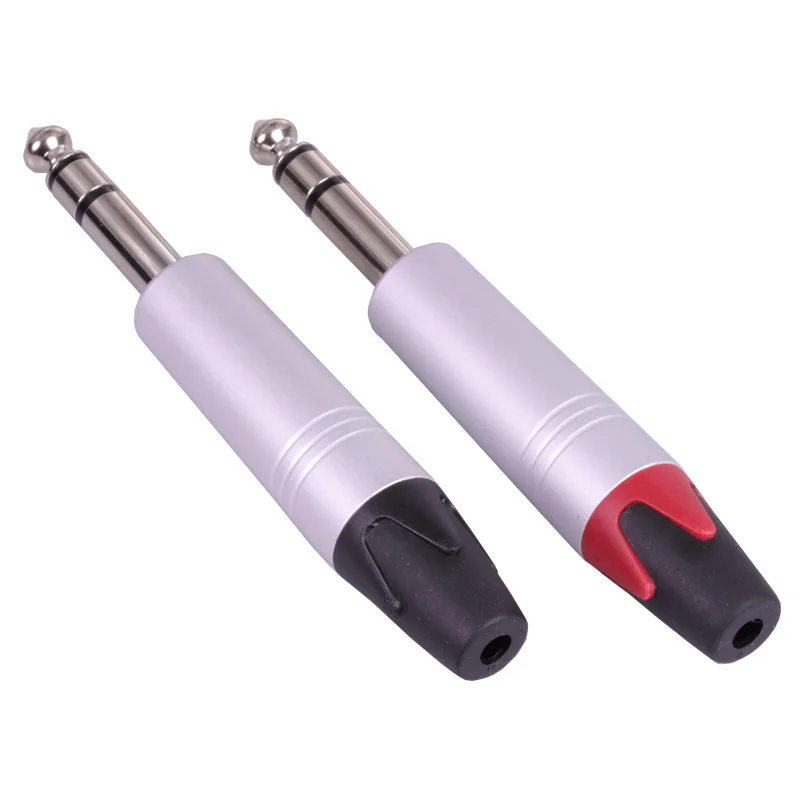 10 шт./5 пар штекер 6 35 мм из алюминиевого сплава|Соединители| |