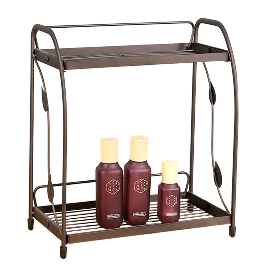 2 яруса прямоугольная кухонная угловая подставка для специй контейнеры приправ