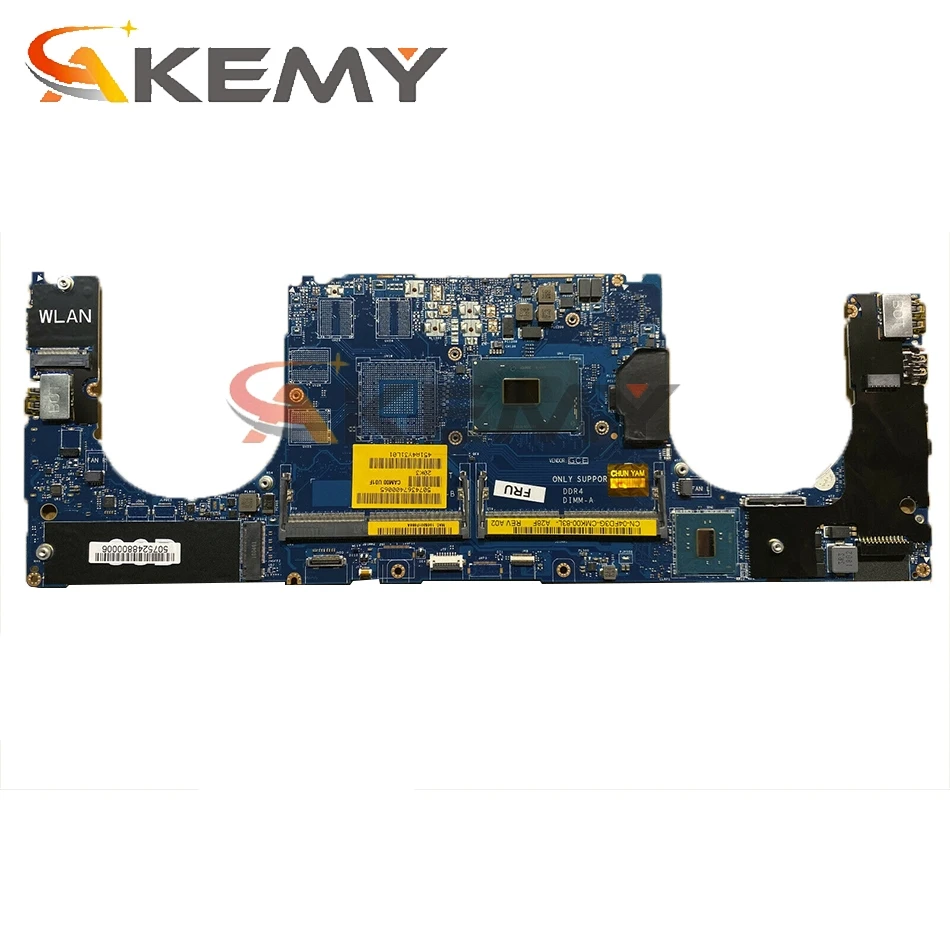 Для Dell XPS 15 9560 точность 5520 M5520 Материнская плата ноутбука CAM00 01 LA-E331P MB с I3-7100H