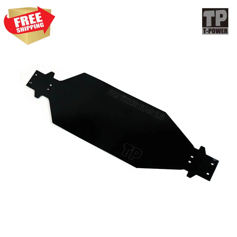 Радиоуправляемый автомобиль TP TEKNO ET48 2,0, нейлоновая защита шасси, защитная противоскользящая пластина, дополнительные детали