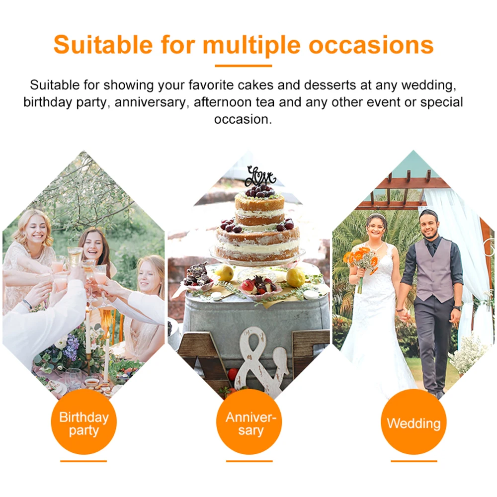 Urijk 4/6 Tiers Macaron Tower Macaroon Display Cake Stand Cupcake Rack Holder Birthday Party Wedding Decoration Tools | Дом и сад