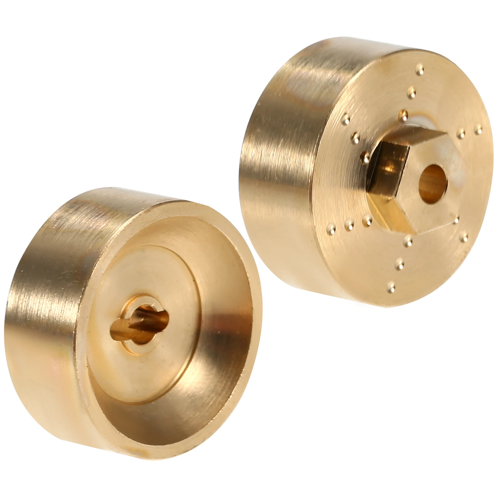 4 шт. набор латунных грузиков для передней и задней ступицы колес 1/24 | Игрушки