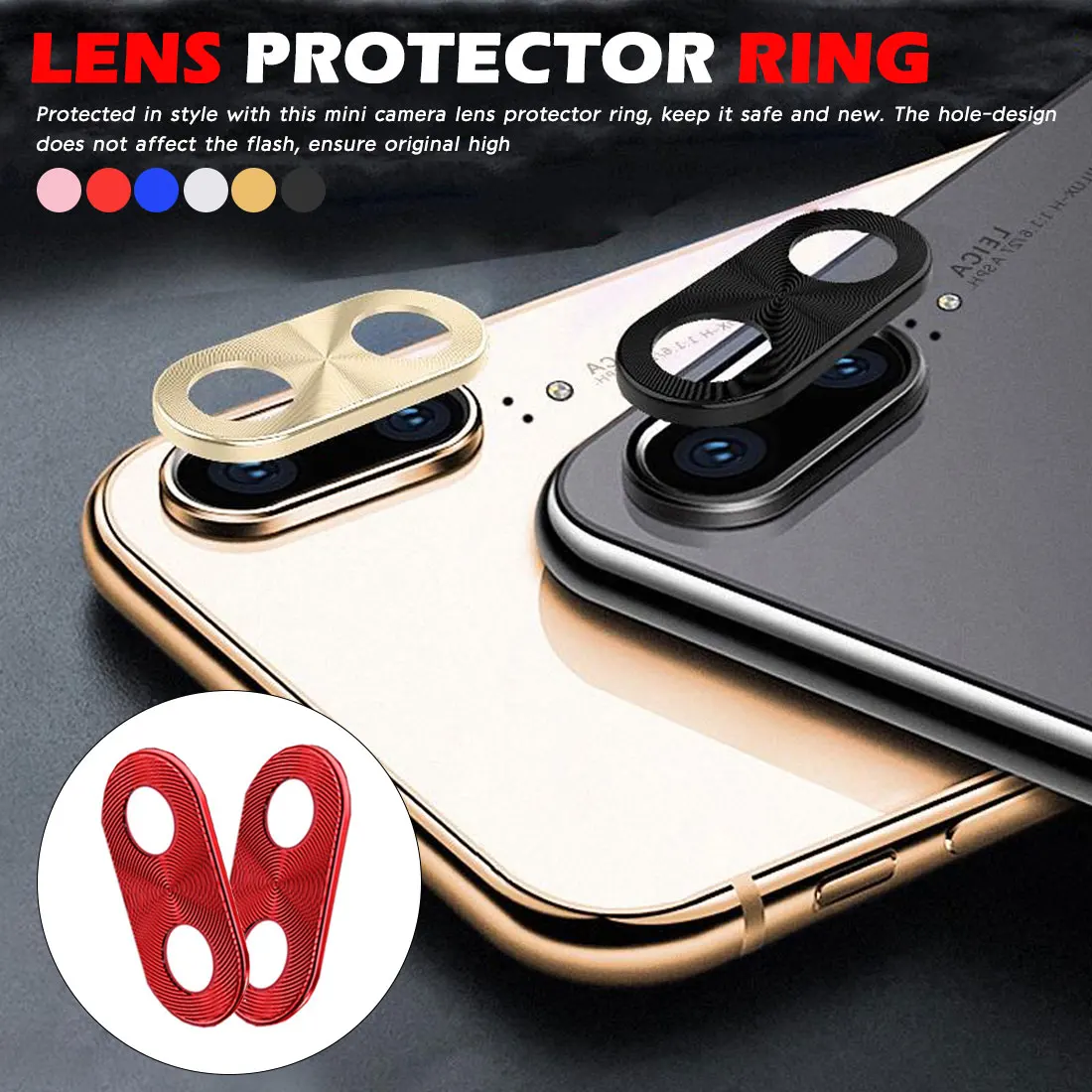 

Camera Lens Protector For Xiaomi Redmi Note 8 7 6 Pro Case Cover On Xiomi Mi 9 Lite 8 SE 9T A3 Ring Plating Aluminum Protection