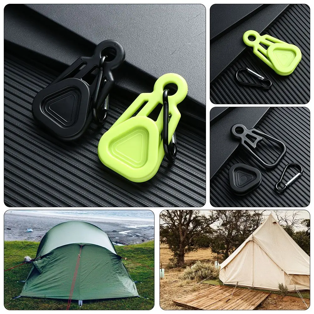 

Useful Emergency Camping Outdoor Survival Grommet Buckle Awning Tarp Clamp Fixed Canopy Tent Clip