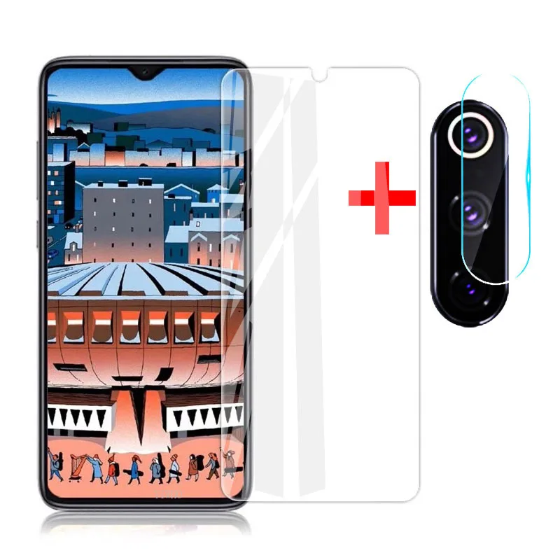 2 шт HD закаленное стекло для Xiao mi Red mi 8 A Note 8 7 Pro Xiao mi A3 Cc9e защита экрана объектива камеры Переднее стекло прозрачное 8a