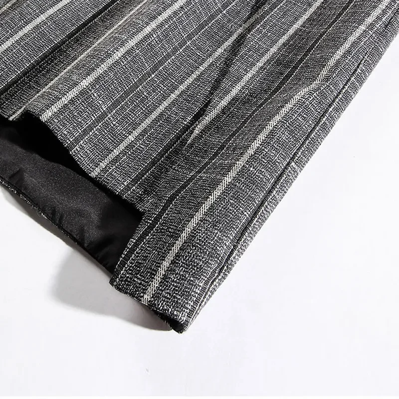 

2021 Fashion Women's Jacket Blazer Sleeveless Vest Outerwear Spring Autumn Plaid Waistcoat Casual Tops Plus Size Coats