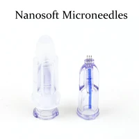 nanosoft microneedles sterile fillmed hand 3 pin micro needles for anti aging around eyes and neck lines skin care tool