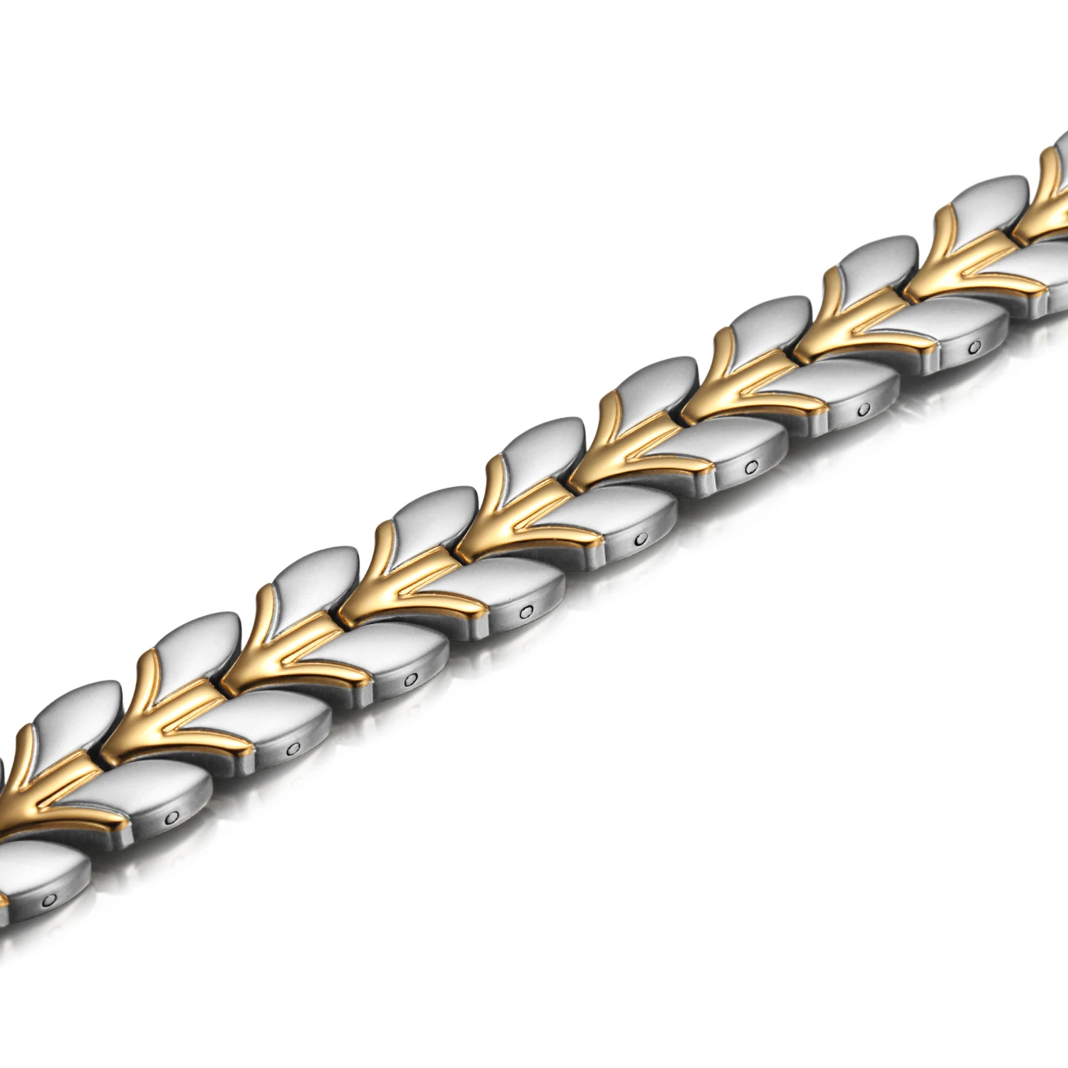 Магнитный браслет из нержавеющей стали с эффектом снятия усталости | Украшения и