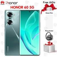 New Orange HONOR Mobile Phone 6 67 Inch 120Hz 8GB 128GB Snapdragon 778G 4800mAh Fast Charging 66W Samartphone