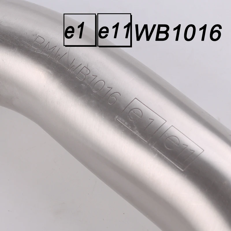 

Motorcycle Full System Escape Exhaust Slip On Modified Front Middle Link Pipe used Slip-On For BMW G650X G650 X