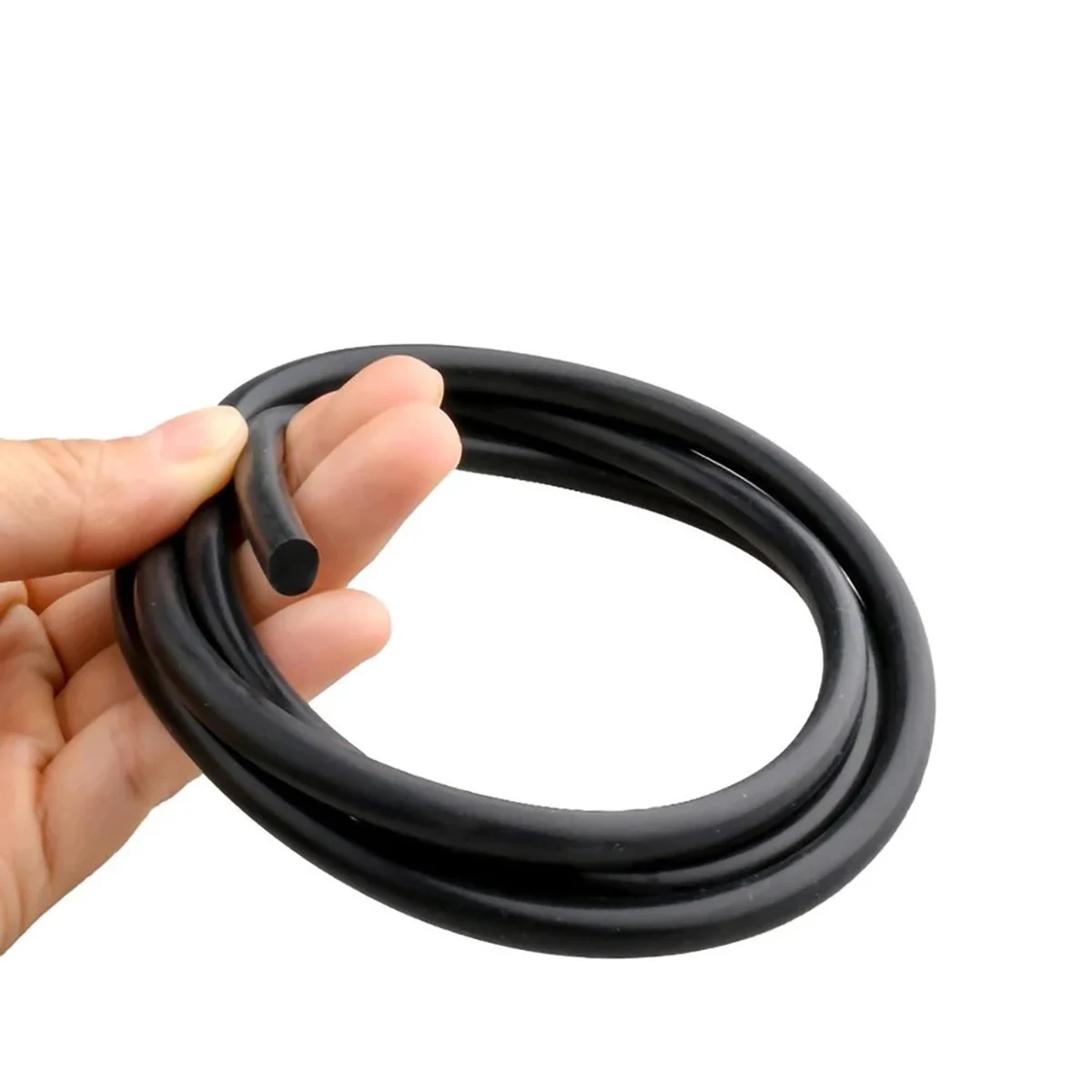 1 Meter Fluorine Rubber Solid Strip O-Ring Bar Seal Dia 2/2.5/2.7/3/3.5/4/4.5/5/5.3/5.5/5.7/6/6.5/7-15mm Not Foaming Black | Обустройство