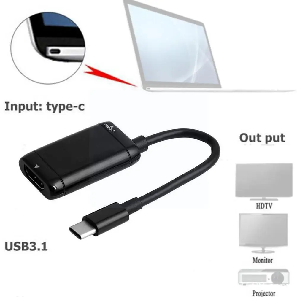 

1pc Usb-c Type C To -compatible Splitter With Power Port Function Type C Converter To Female For Android Phone Tabl H9c6