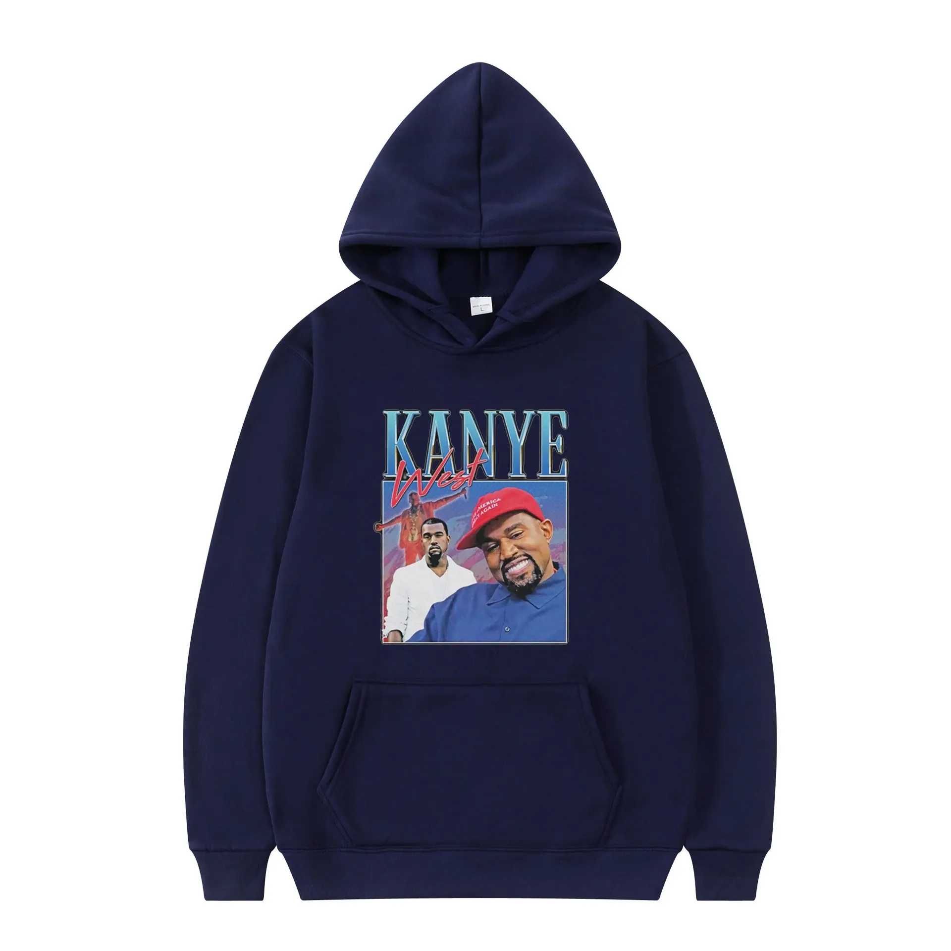 

2021 Fashion Style kanye west Tops All-match Clothes Creative Hoodies Printed Comfortable Hoodie Casual Cotton Oversize Clothing