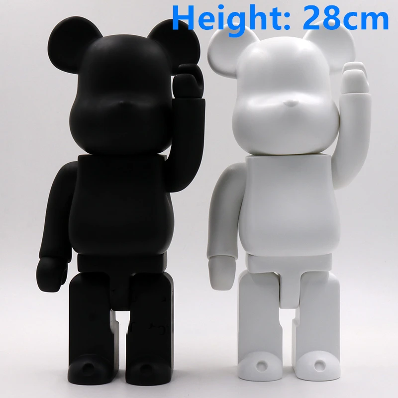 

Best seller 11inch 28cm 400% Be@rbrick DIY Fashion Toy 21 kinds of teddy bears PVC Action Figure Collectible Model Toy gifts