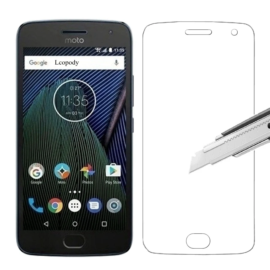 Закаленное стекло Lcopody 9H для Motorola Moto G5 XT1672 XT1676 защитная пленка экрана Plus XT1670