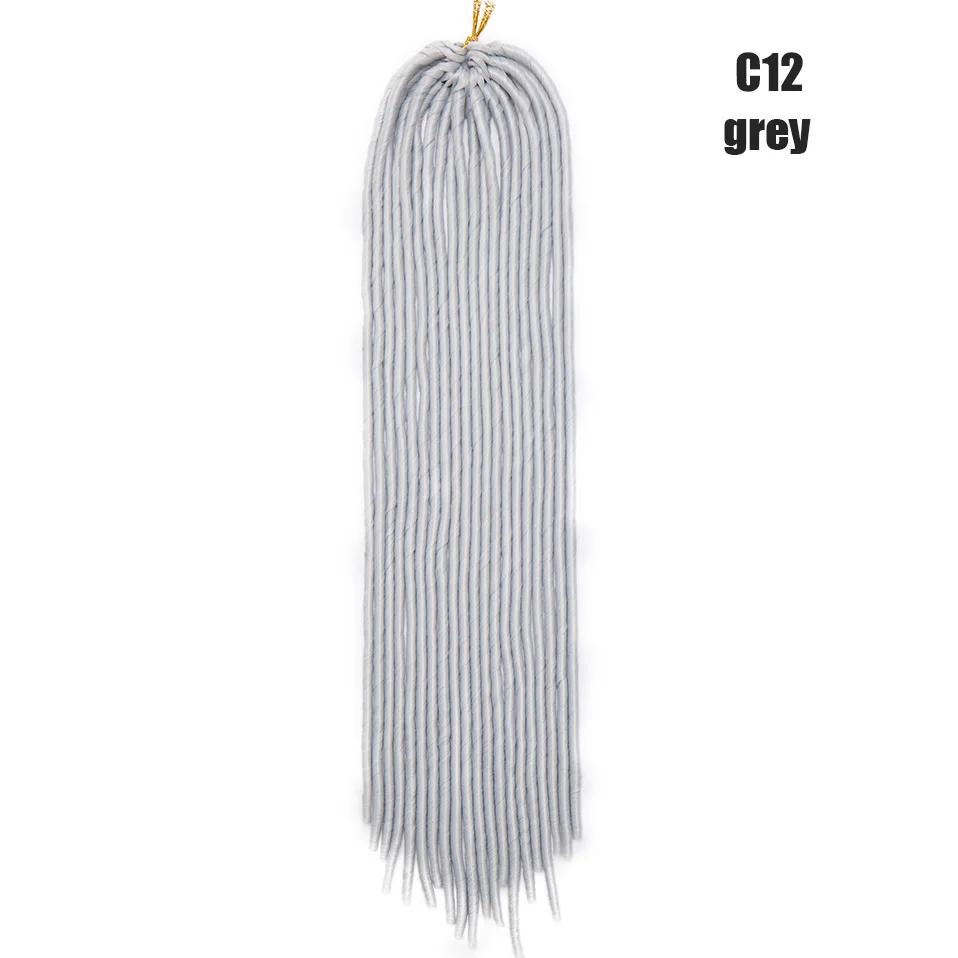 grey BENEHAIR, Омбре, вязанные крючком волосы, искусственные Локи, синтетические вязанные волосы для наращивания, богиня, косички, искусственные волосы для черных женщин - Цвет: grey