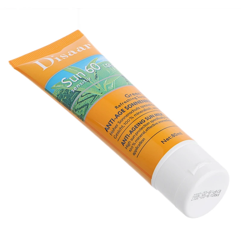 Зеленый чай SPF 60 + солнцезащитный крем увлажняющий защита от солнечных лучей уход