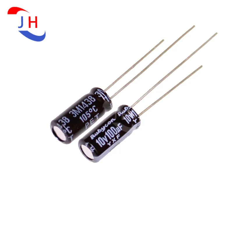 

20PCS Aluminum Electrolytic Capacitor 10v100uf 5*11 YXF High Frequency Low Resistance Long life 2mm Pitch 10V 100UF