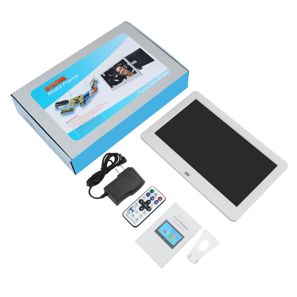 10 1 дюймовый экран HD 1024*600 цифровая фотография MP3 MP4 Будильник Календарь