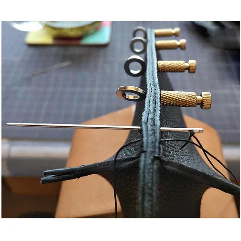 

10Pcs/Set Diy Leather Craft Sewing Position Located Needles Fixed Suture Tool, Fixed Suture Leathercraft Tool