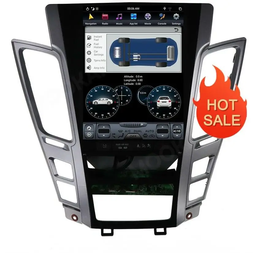 

Android 9.0 Car Multimedia Player For Cadillac CTS 2007 - 2012 Tesla Style Auto Radio GPS Navigation Audio Stereo Head Unit DSP