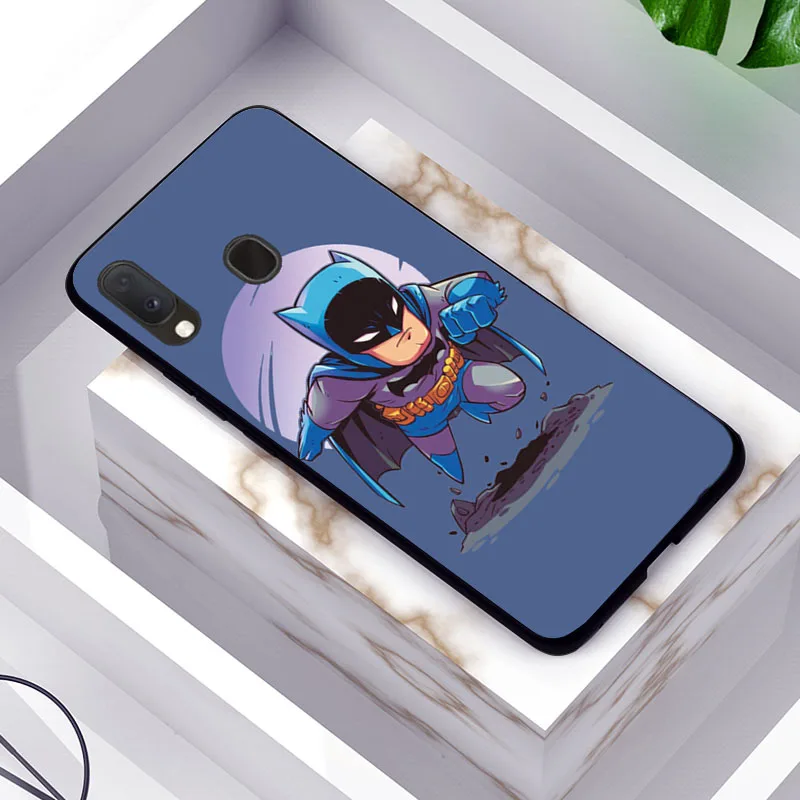 Чехлы Hero для samsung A20e A10 A30 A40 A50 A60 A70 чехол милый Капитан Америка черный ТПУ телефон Сумки для samsung Galaxy A20e чехол - Цвет: TPUBLK595