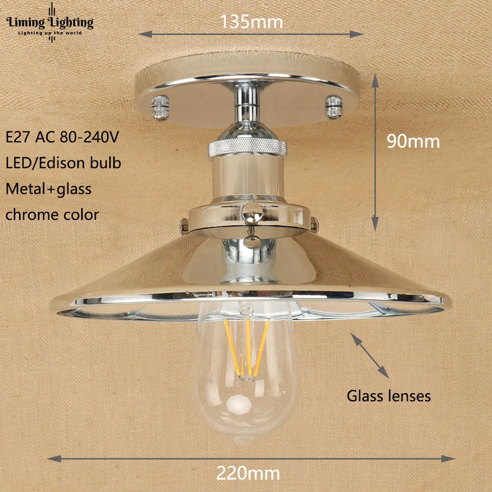 Лофт винтажные потолочные светильники Lamparas De Techo Lustre Luminaria Abajur комнатная потолочная лампа освещение Промышленное освещение для гостиной