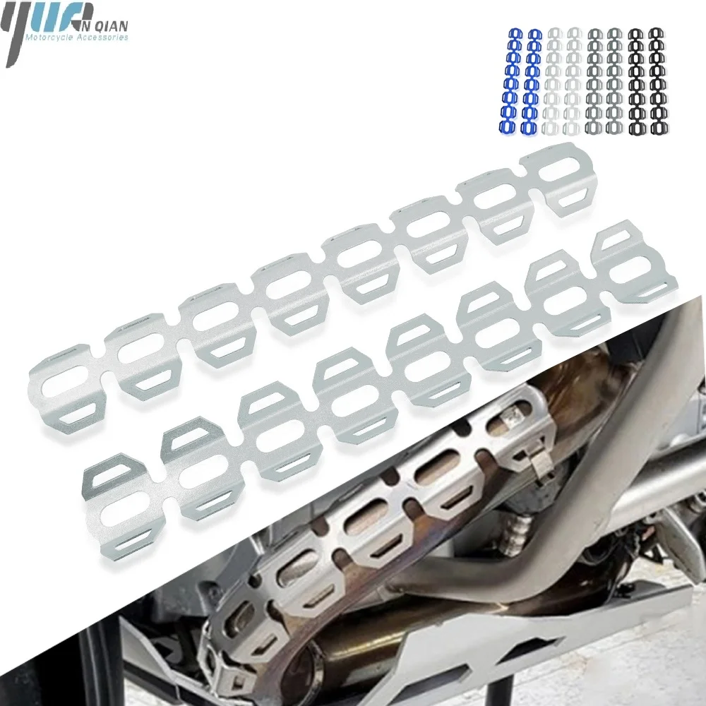 Мотоцикл с ЧПУ глушитель ноги трубы протектор тепловой щит Чехол для BMW F700GS F650GS