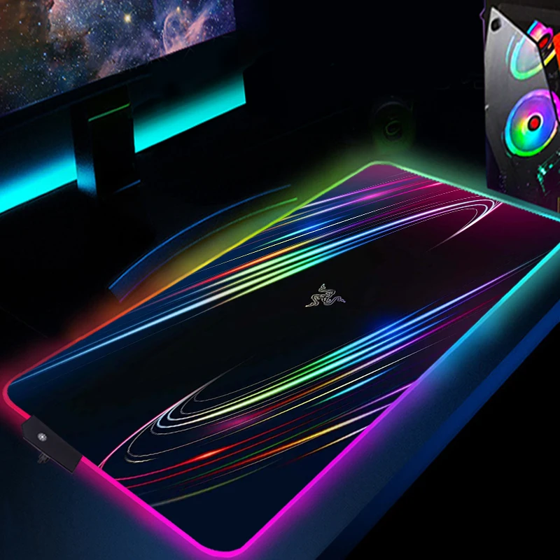 large rgb mouse pad gaming accessories mouse mat razer logo keyboard pad table carpet mousepad 900x400 for computer laptop pad free global shipping