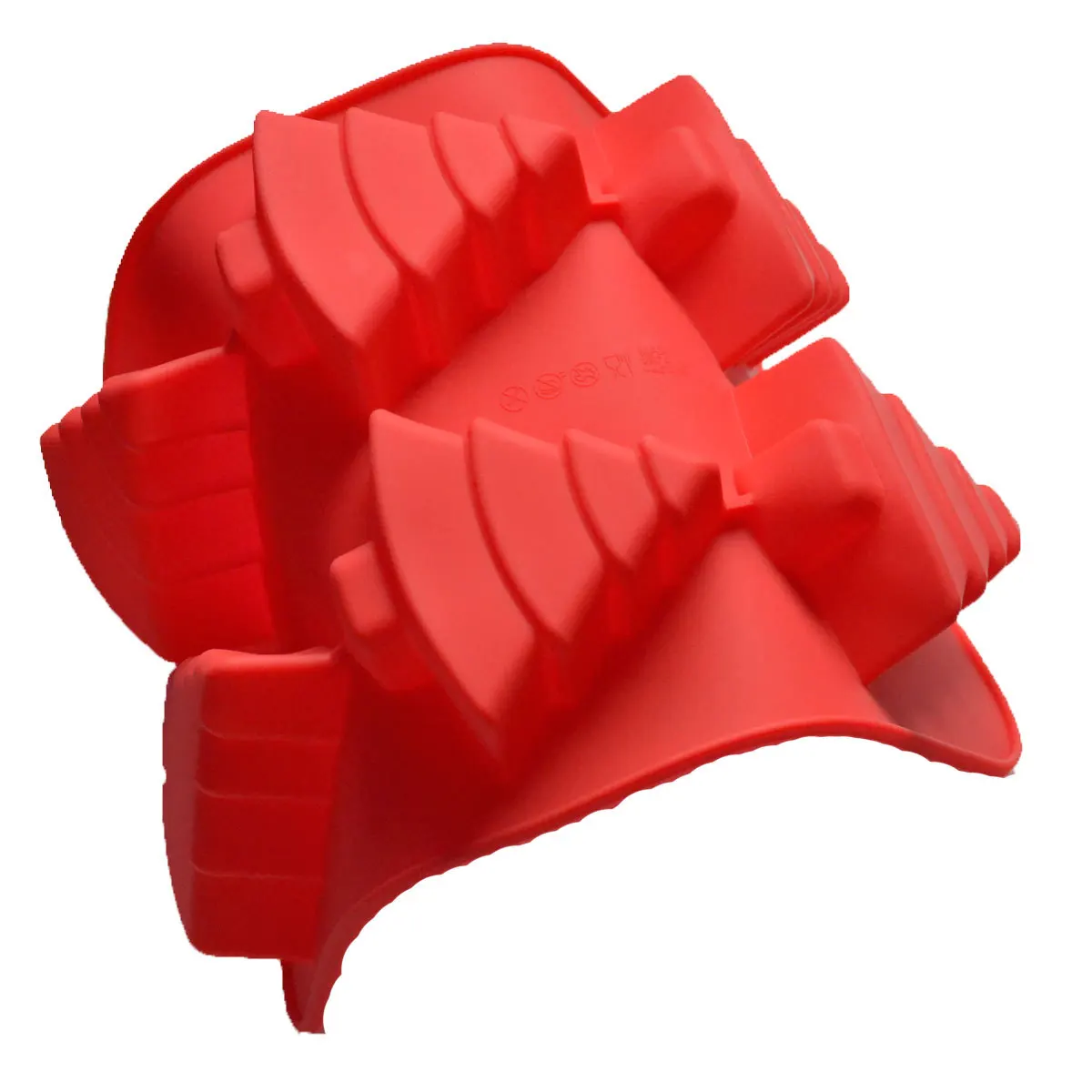 Силиконовая форма для рождественской елки ручной работы мыло шоколадный торт