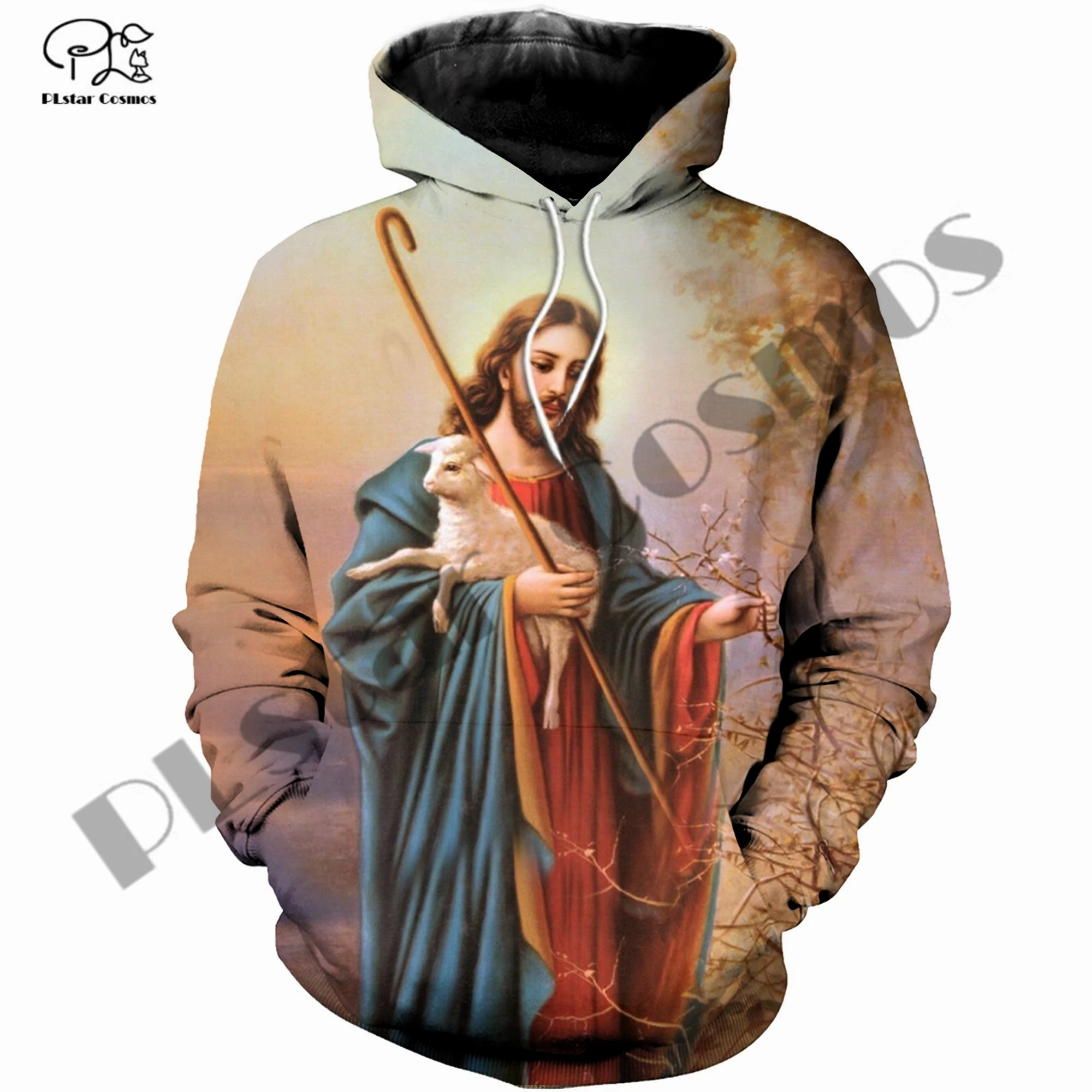 

PLstar Cosmos 3DPrint Newest Jesus Cross Art Unique Unisex Men/Women Hrajuku Funny Casual Streetwear Hoodies/Zip/Sweatshirt Q-12