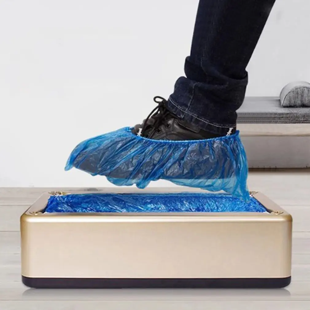 

Automatic Shoe Cover Dispenser office Automatic shoe cover machine Disposable household shoe film machine