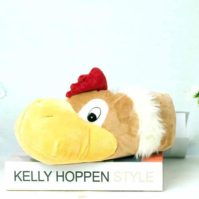 

Тапки женские зимние плюшевые с изображением медведя из мультфильма