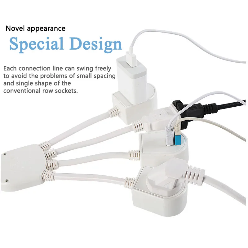 Удлинитель для розетки австралийского стандарта 10 А Многофункциональный шнур