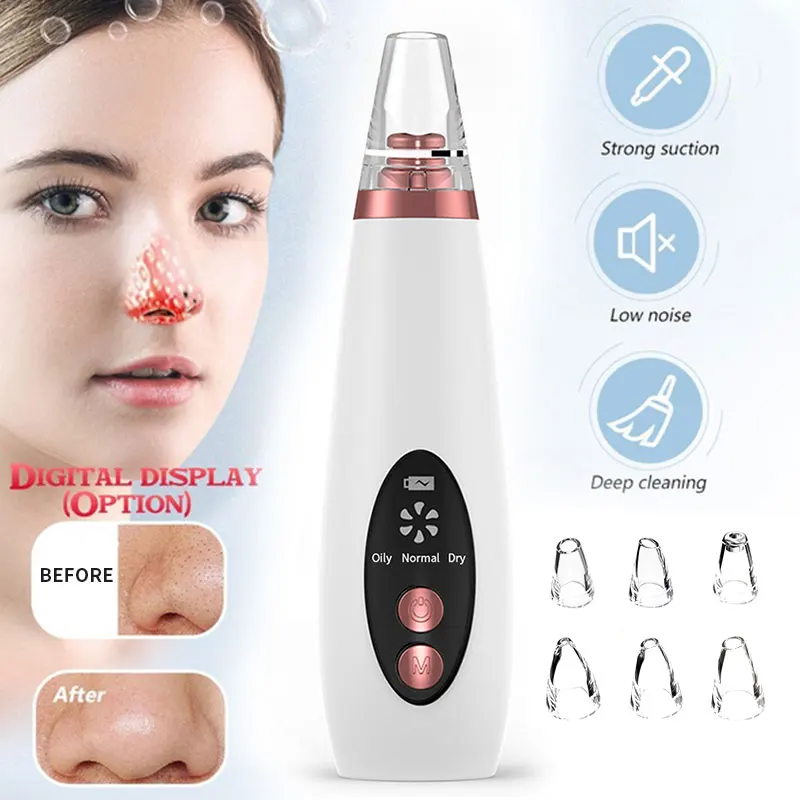 Blackhead Remover Vacuum Suction Facial Pores Cleaner Face Pimple Acne Comedone Extractor Skin Care Tools | Красота и здоровье