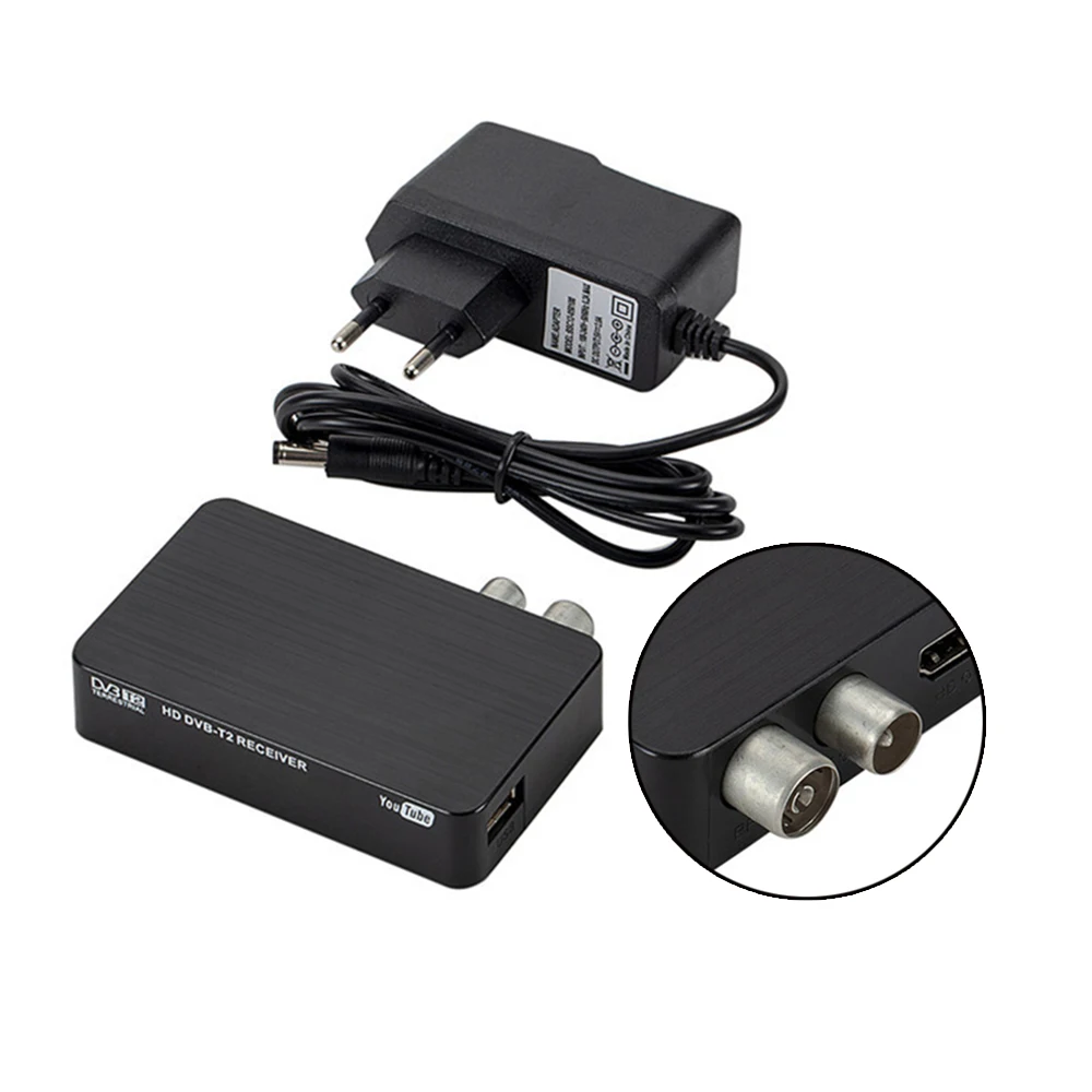 Мини DVB T2 Full HD 1080P цифровой наземный ресивер T MPEG 4 ТВ тюнер Поддержка 3D интерфейс