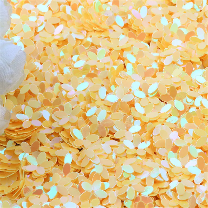 Аксессуары для украшения дома 10 мм г Микс с белыми и розовыми пайетками в виде