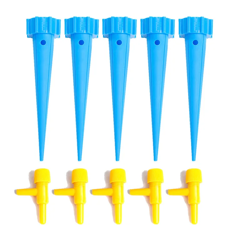 5PC blue Комнатный автоматический полив наборы для полива автоматический с переключателем поливочное устройство пластиковый полив растений самополив горшок - Цвет: 5PC blue