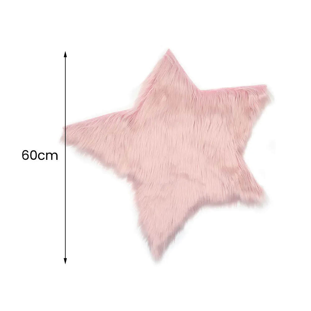 Коврик для пола с пентаграммой нескользящий коврик ворсистый мягкий пушистый