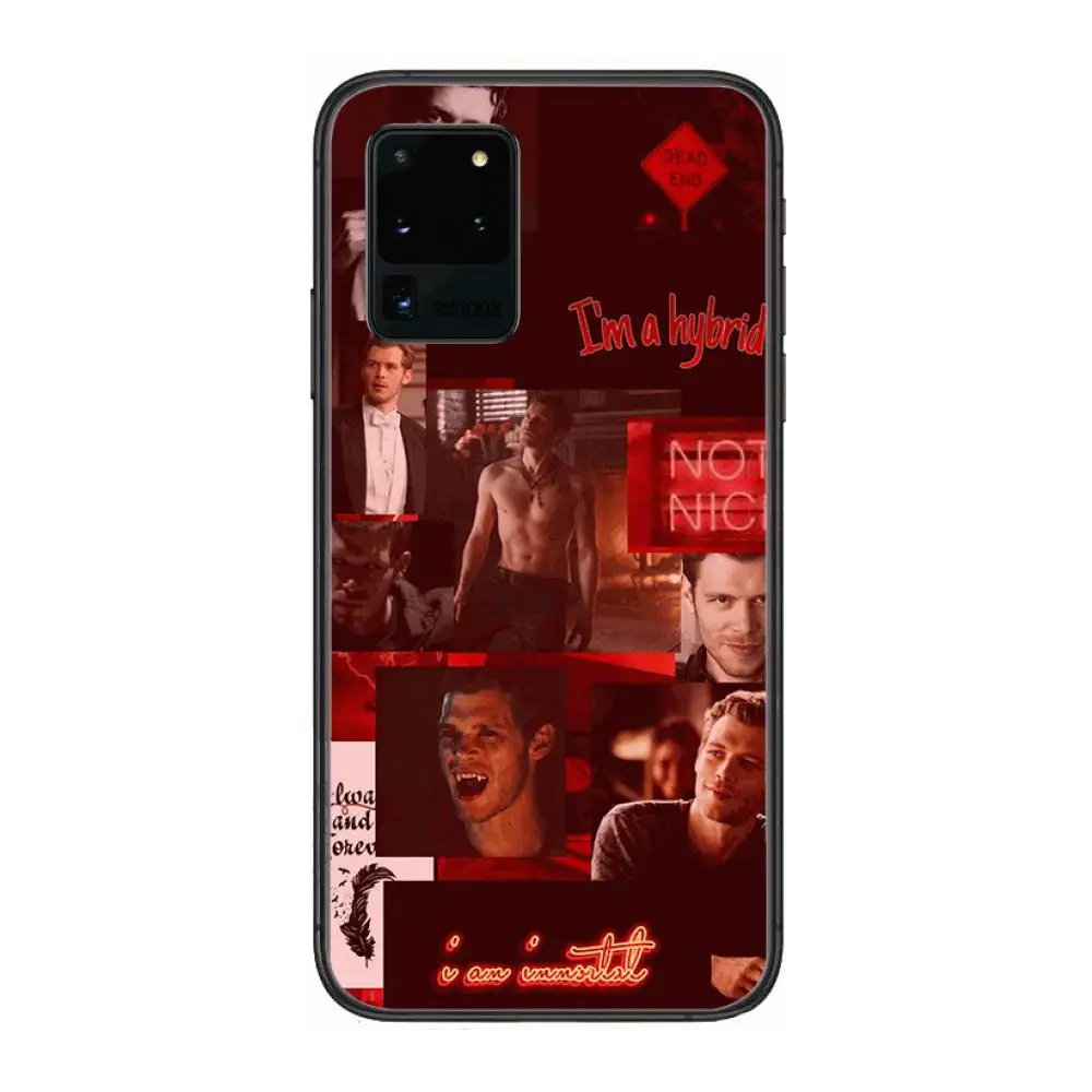 

Vampire's diary style Phone cover hull For SamSung Galaxy S 6 7 8 9 10 20 21 Plus Edge E note 5G Lite Ultra black soft bumper