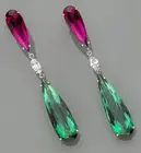 Серьги в форме лампочки для женщин, серебро 925 пробы, ювелирные изделия, драгоценные камни, хрустальные женские серьги для вечеринок, оптовая продажа