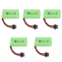 7 4v 600mah 14500 lipo battery for hardy aug rochen m249 big pineapple qzb95 rc helicopter boat car model water bullet gun parts