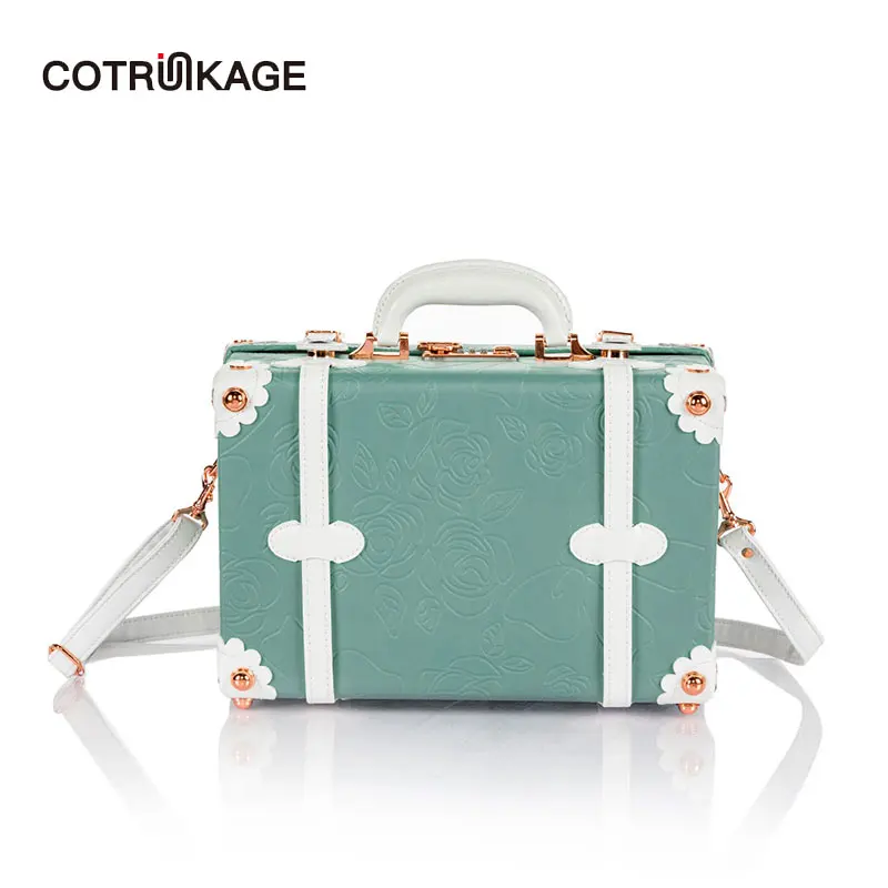 COTRUNKAGE 13 дюймов Для женщин Сумочка из искусственной кожи ручной клади