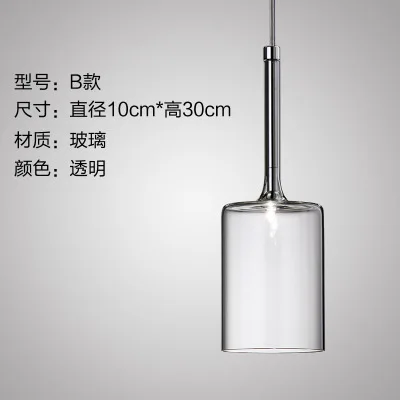 

Led постмодерн nordic Утюг стекло пузыри дизайнерские светодиодные лампы led светильник. Подвесной светильник для столовая