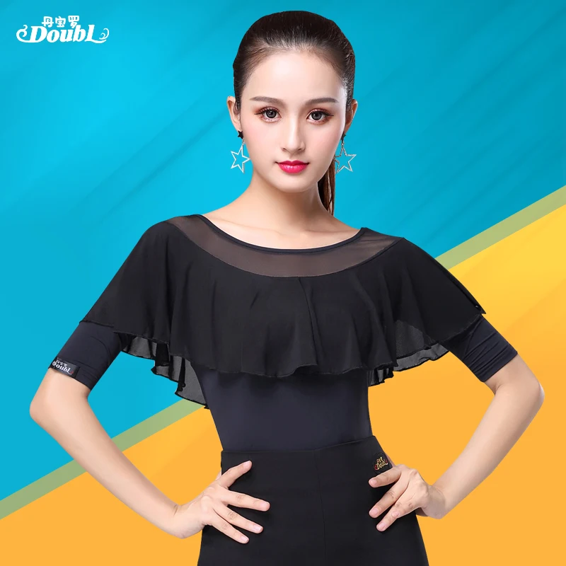 Vogue женские топы для латинских танцев одежда с принтом женщин и взрослых новинка