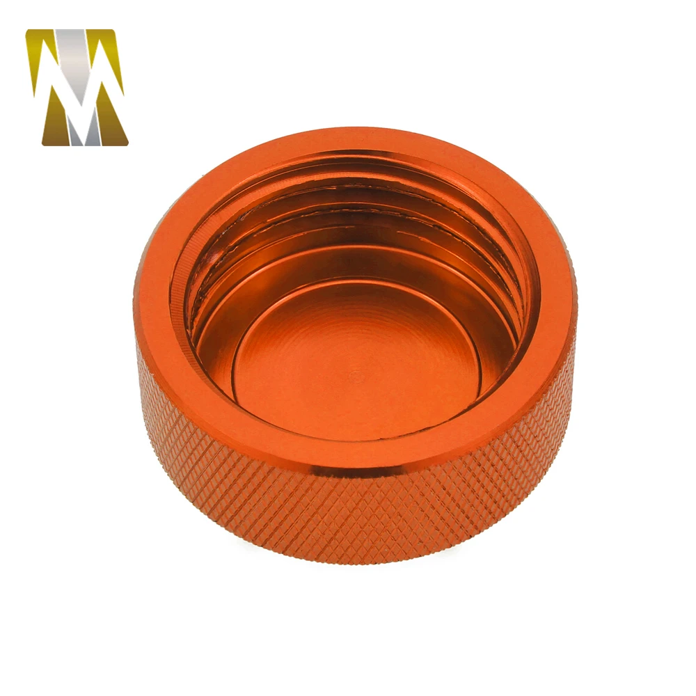 

Motorcycle Universal Rear Brake Fluid Reservoir Cover Cap For KTM Kawasaki Suzuki Triumph Yamaha CNC Aluminum Accessories