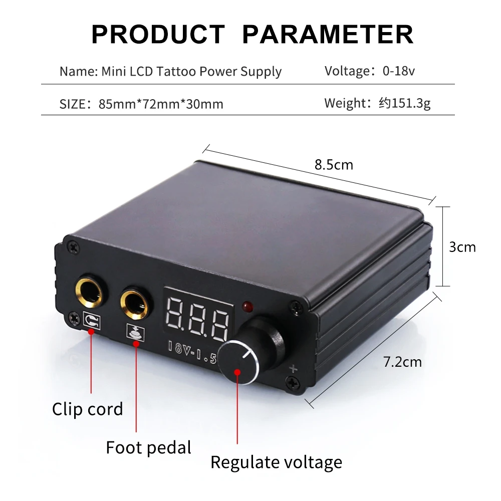 

Complete Tattoo Machine Kit Tattoo Power Supply Rotary Pen With Cartridges Needle Tattoo Pen machine For Tattoo Beginners Artist