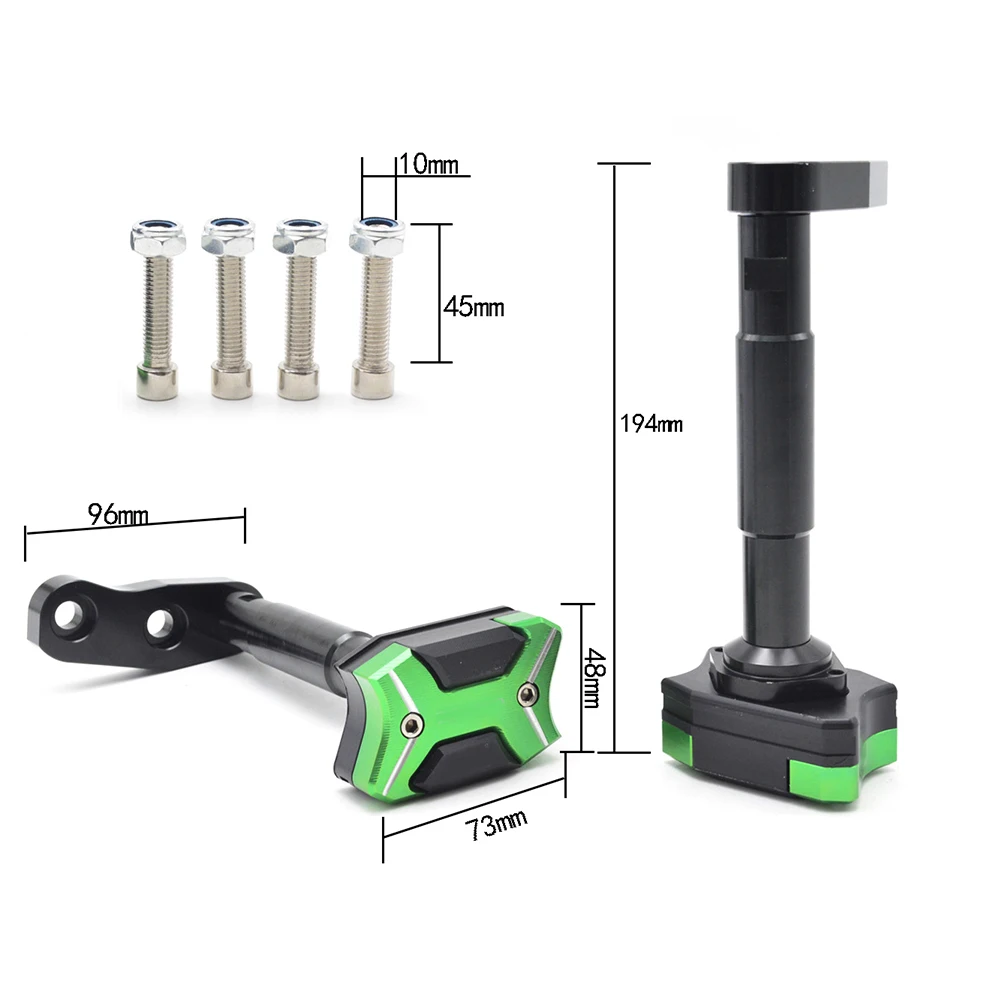 Алюминиевые аварийные колодки для рамы мотоцикла с ЧПУ Слайдеры корпуса