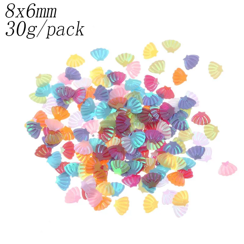 30 г разнообразные акриловые Макаруны лазерные блестки пайетки для шитья одежды