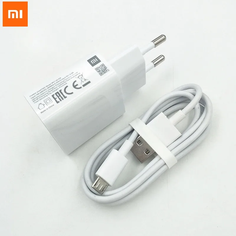 Xiaomi-cargador USB Original MDY-09-EW, adaptador de enchufe europeo de 5V, 2A, Cable...